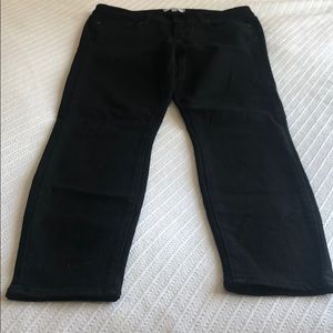 Paige Verdugo Crop size 28 black jeans